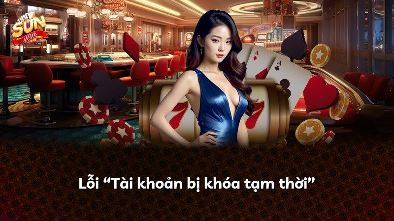 Lỗi “Tài khoản bị khóa tạm thời”